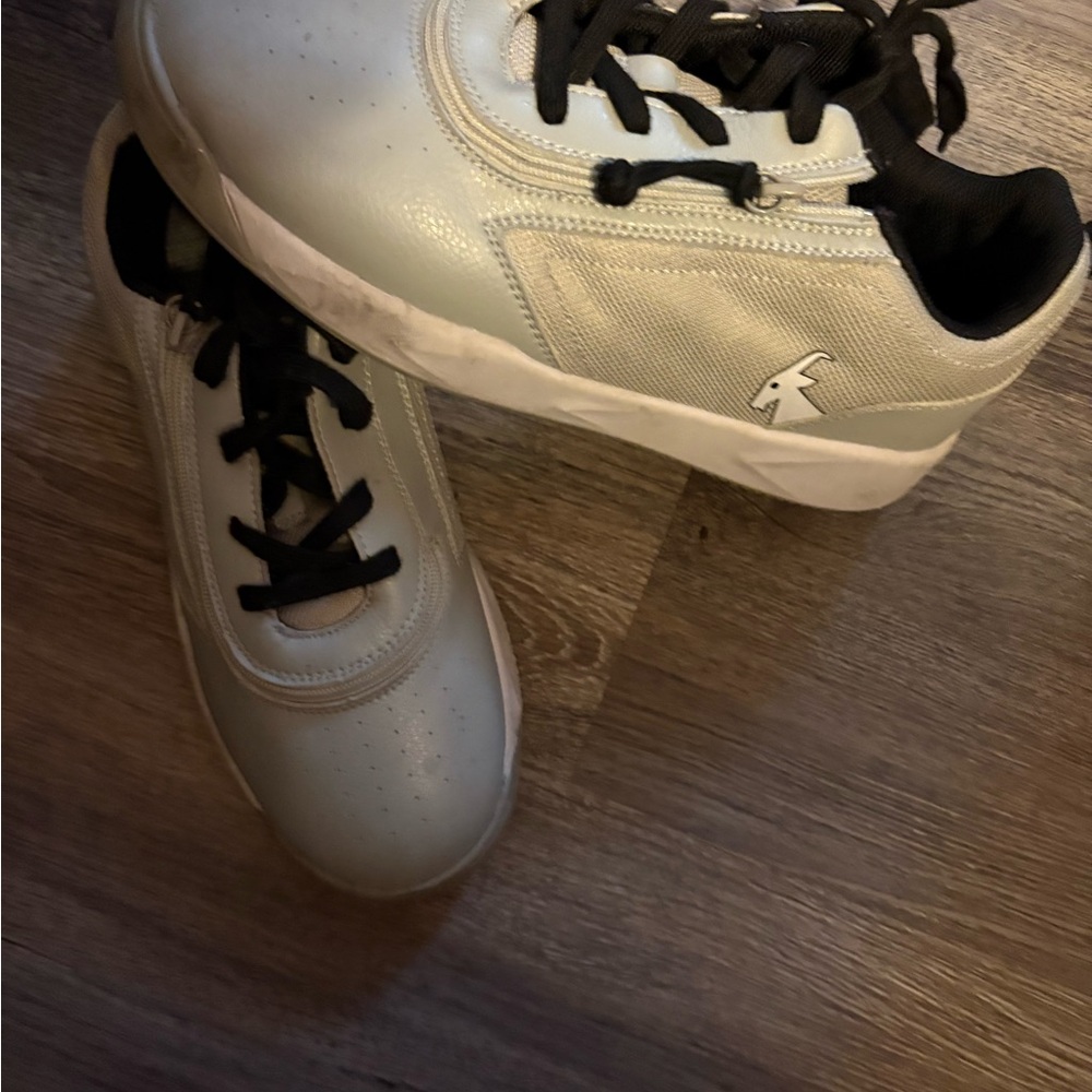 Silver Athletic Sneakers